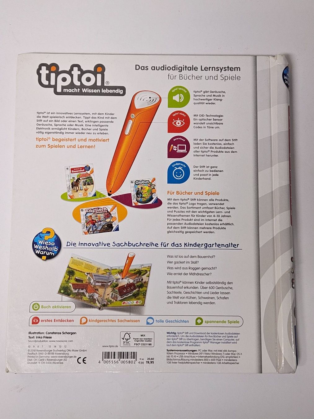 Libri: Tiptoi - Entdecke den Bauernhof / #WT18 – Usato da Oberdorf BL venduto da BaldenEagle 2