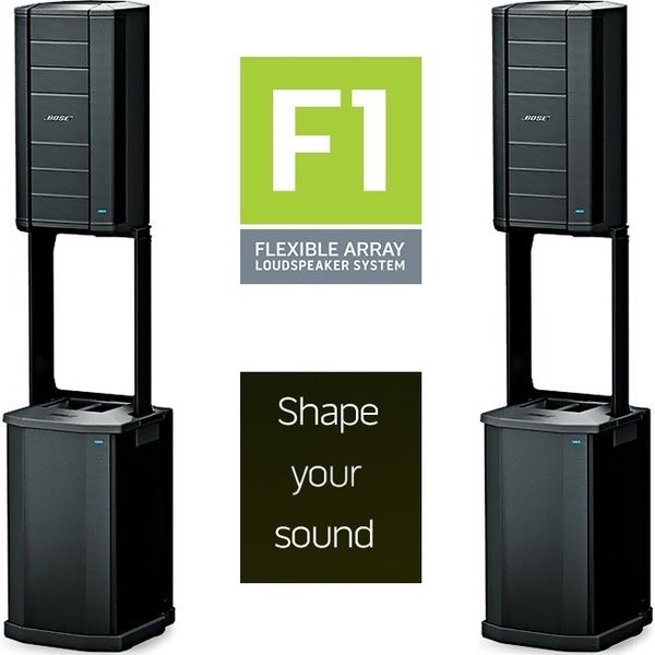 Bose Haut-parleurs: Bose F1 - Flexible Array Complete Set (2 x model 812 + 2 x s – D'occasion à Niederönz par steckroger