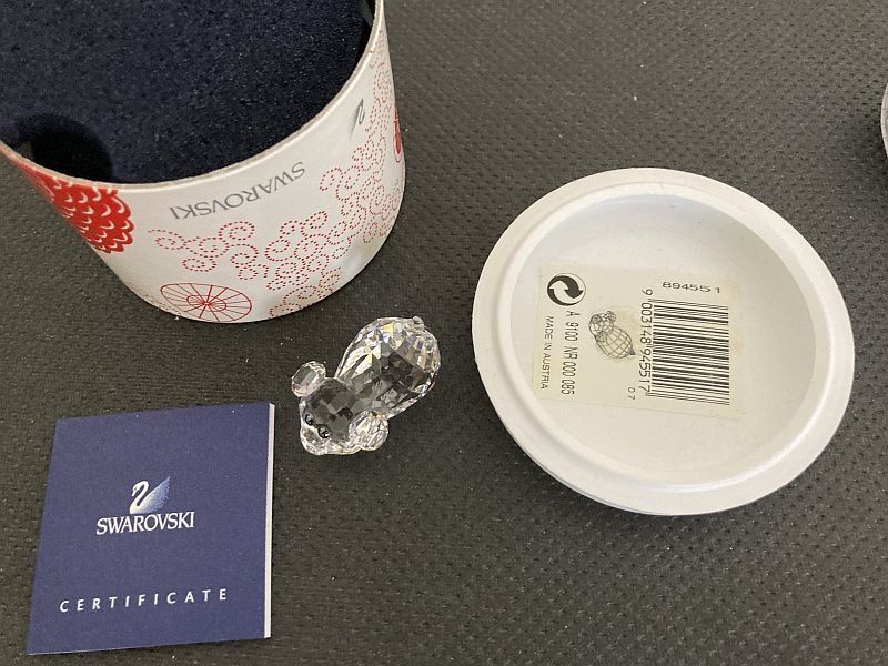 Swarovski Statuette: Maialina Piggy Pong – Nuovo (secondo la descrizione) da Airolo venduto da Hmagnum 1