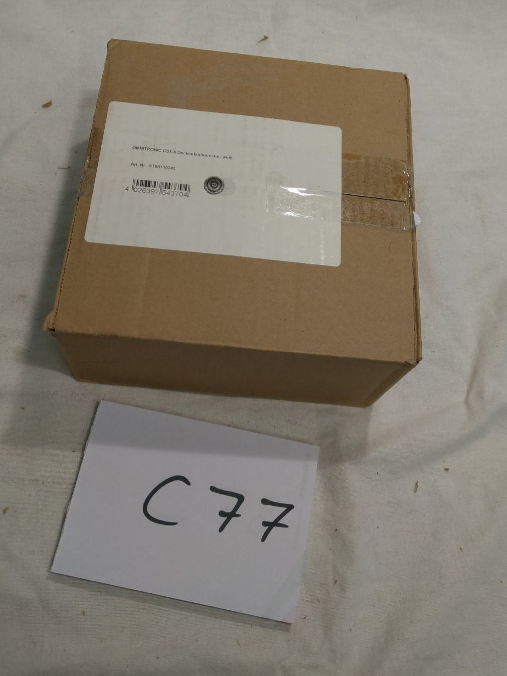 Casse acustiche: Omnitronic CSX-5 einbaulautsprecher (C77) – Nuovo (secondo la descrizione) da Däniken SO venduto da Profog1 2