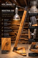 Industrial Stehlampe – Vintage Upcycling | Limitierte