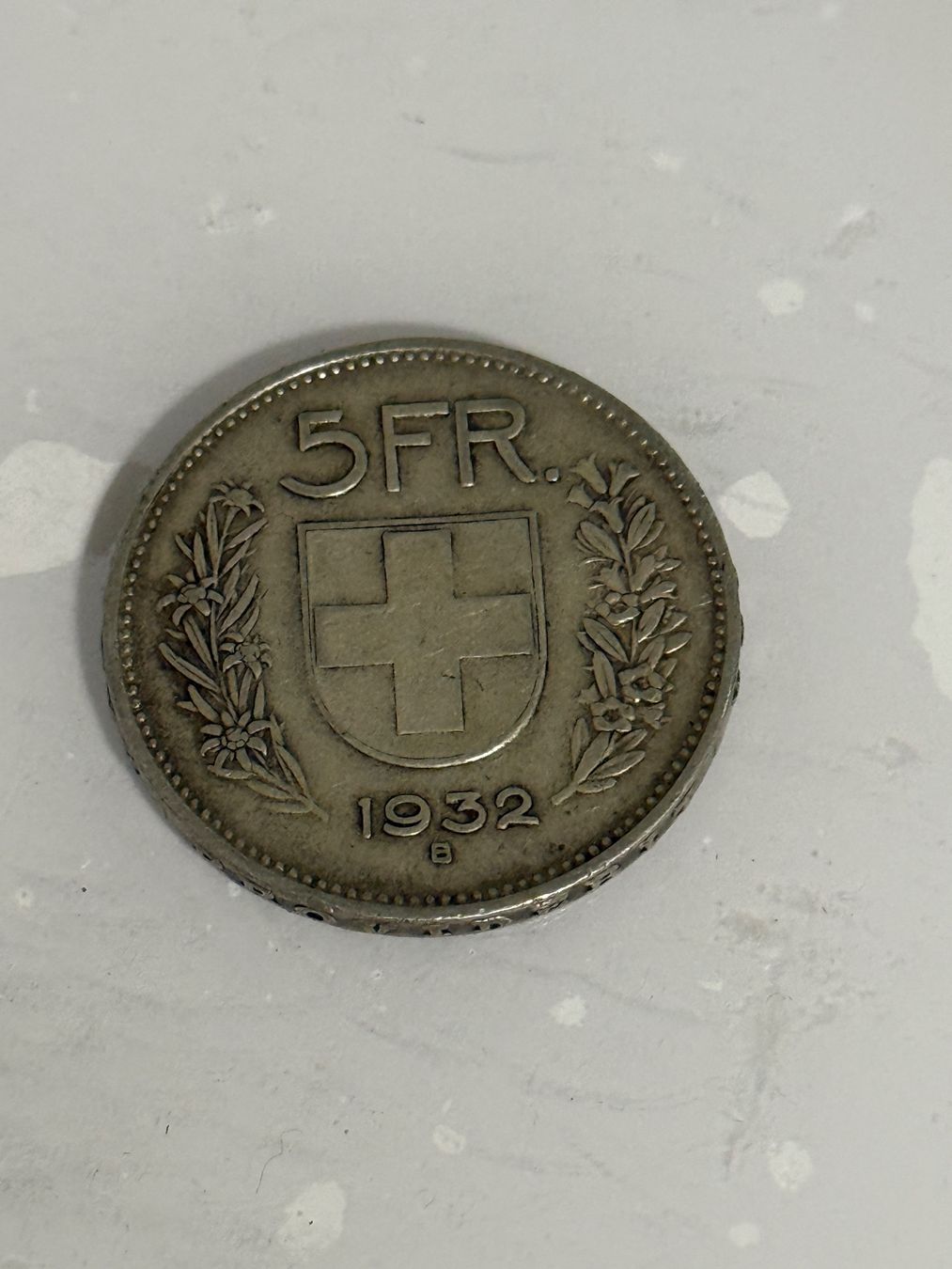 Tutti le monete: 5 Franken 1932  Silber – Usato da Wallisellen venduto da SWISS_SILVER1 1