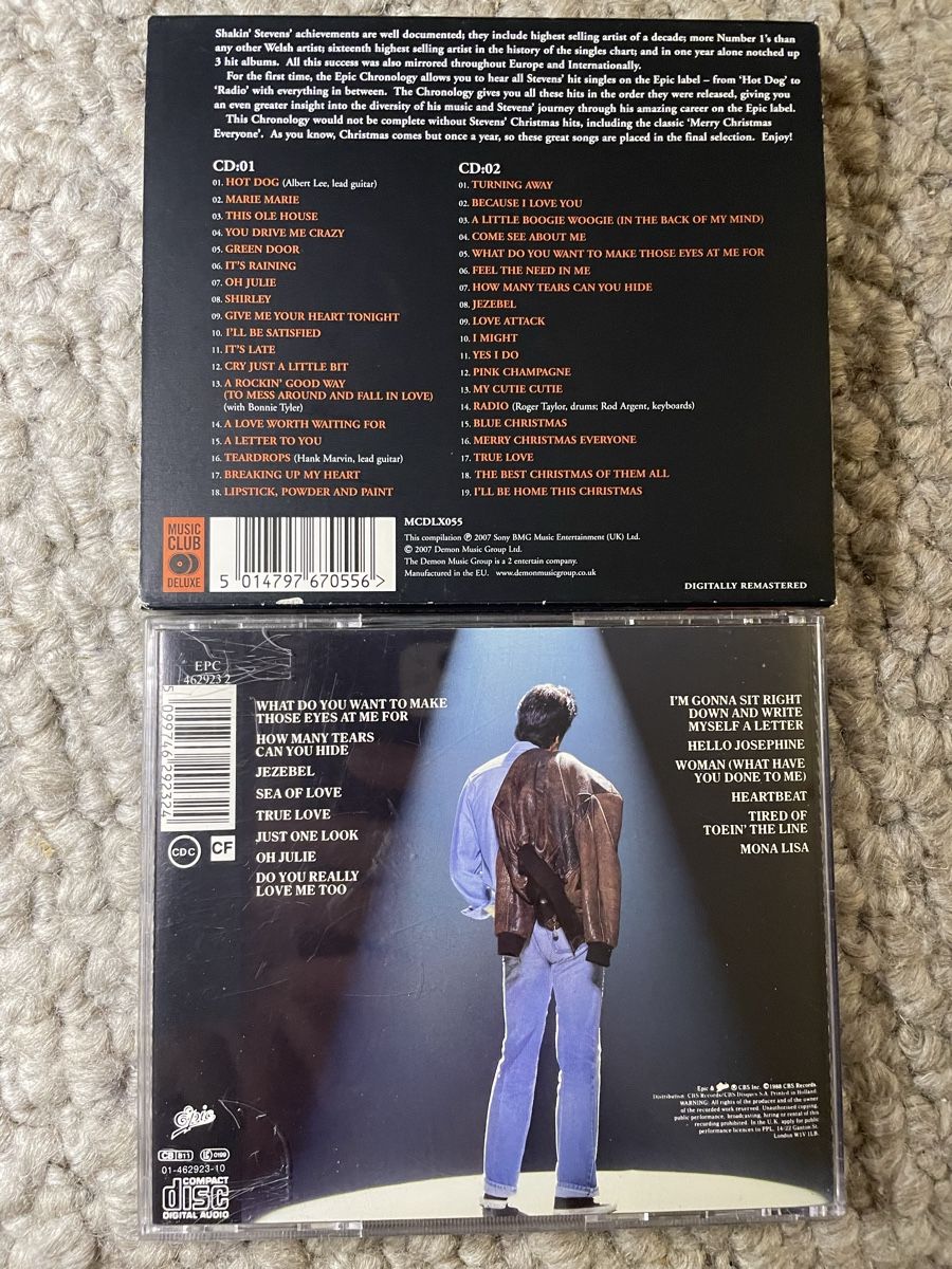 CDs: 2x Shakin‘ Stevens – Gebraucht aus Reinach AG von trigger7811 2
