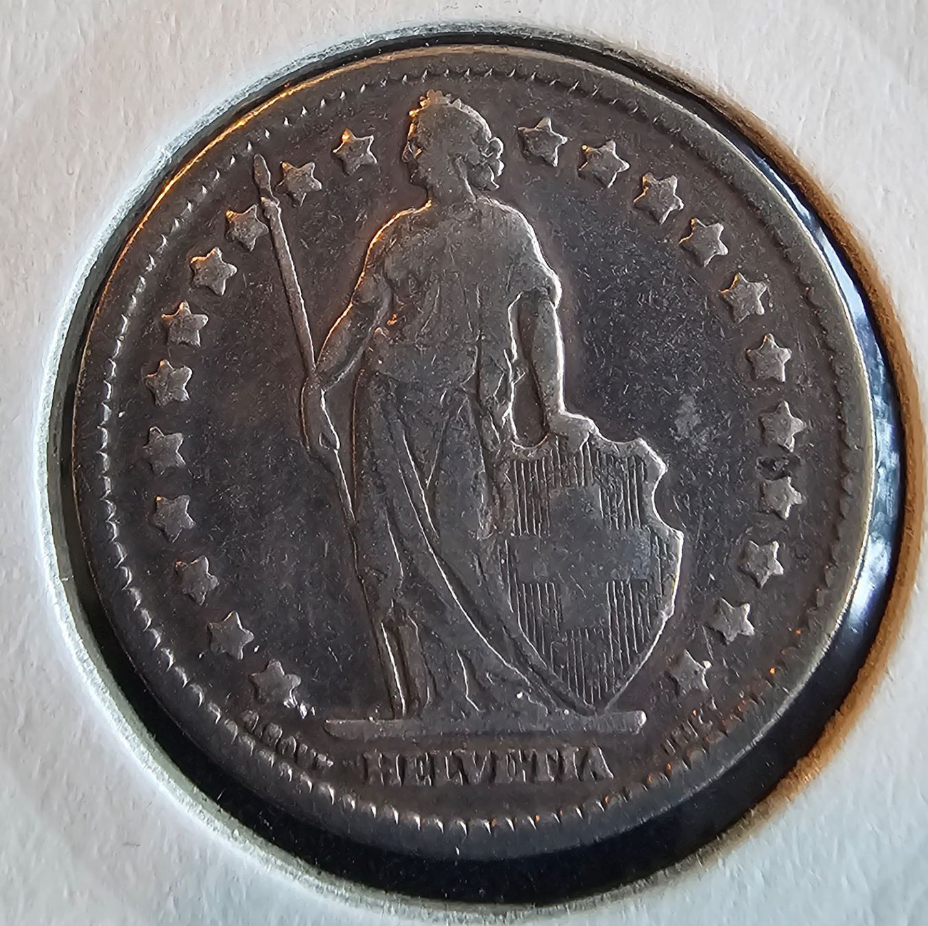Tutti le monete: 1 Franken 1909 ss – Usato da Balsthal venduto da mil_js2d 1