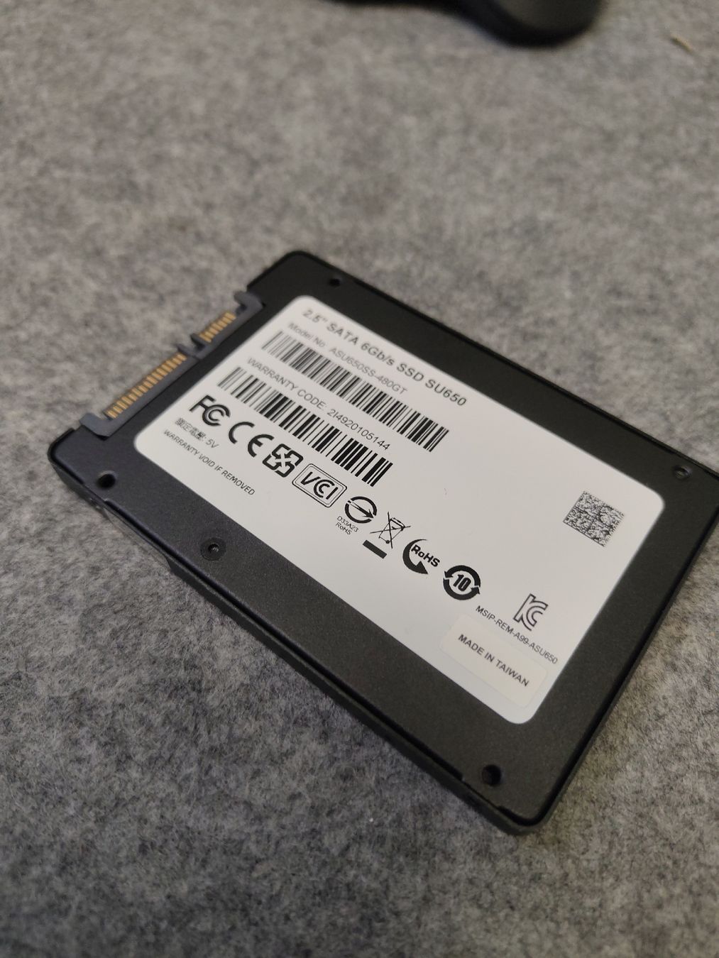 Dischi rigidi: ADATA 480GB SSD Ultimate SU650 2.5 Zoll – Usato da Goldau venduto da hergercomputer 1