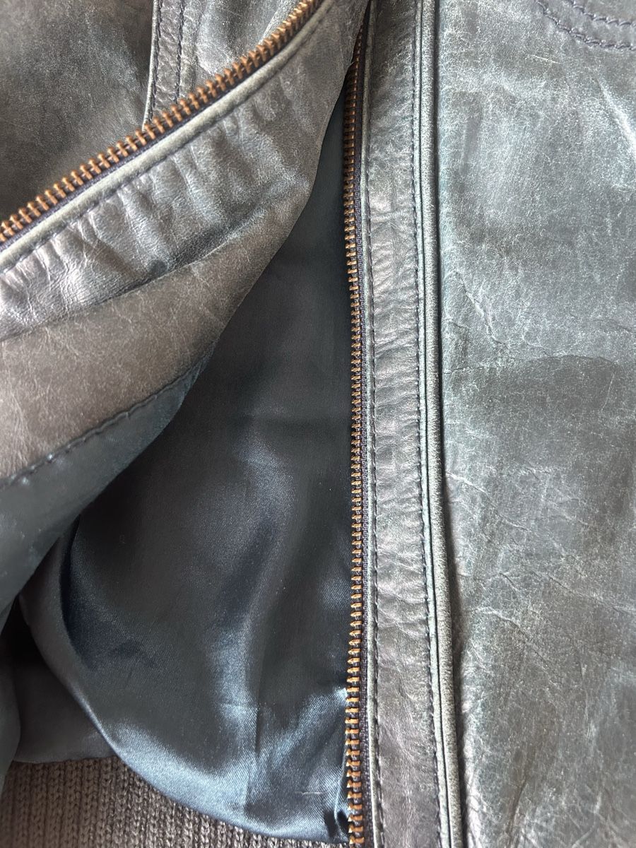 Jacken: Echtleder Vintage Jacke mit Turtleneck – Gebraucht aus Basel von hannahllena 3