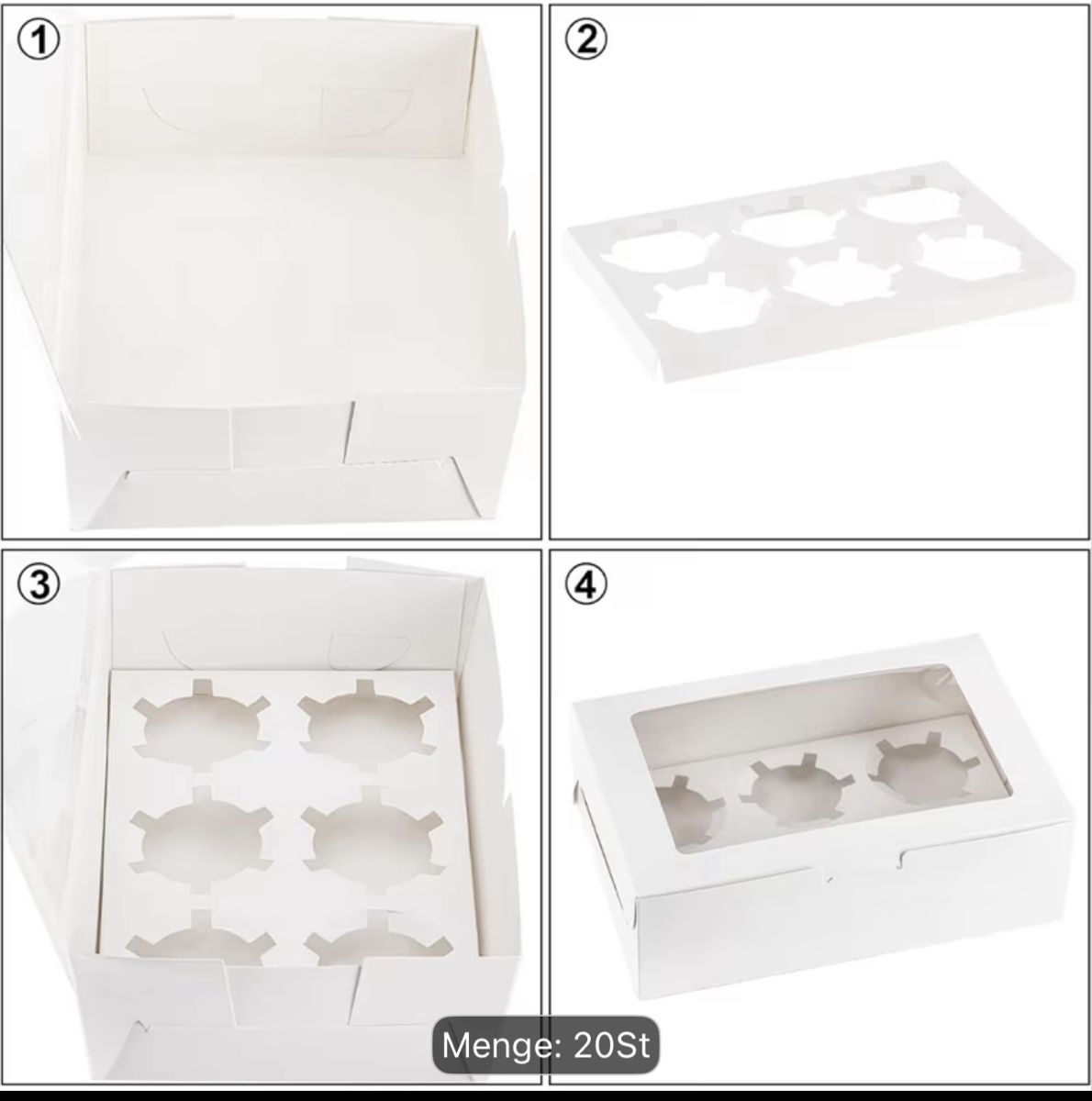 Teglie da forno: Cupcake-Set, Verpackungsformen – Nuovo e nell'imballaggio originale da Winterthur venduto da mar_8jks 1