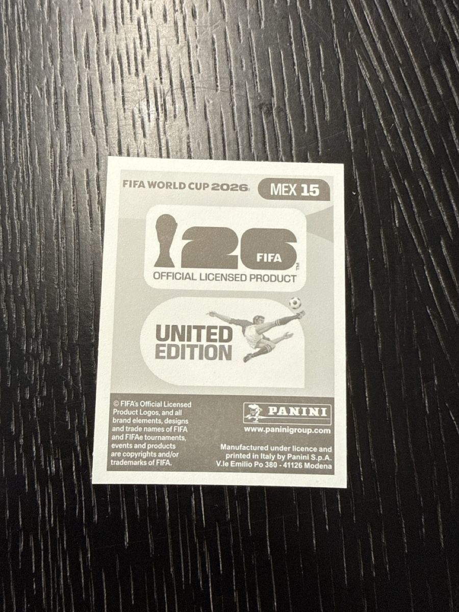 Panini Alben: Panini FIFA World Cup 2026. MEX 15 – Neu (gemäss Beschreibung) aus Oberweningen von Burlli 1