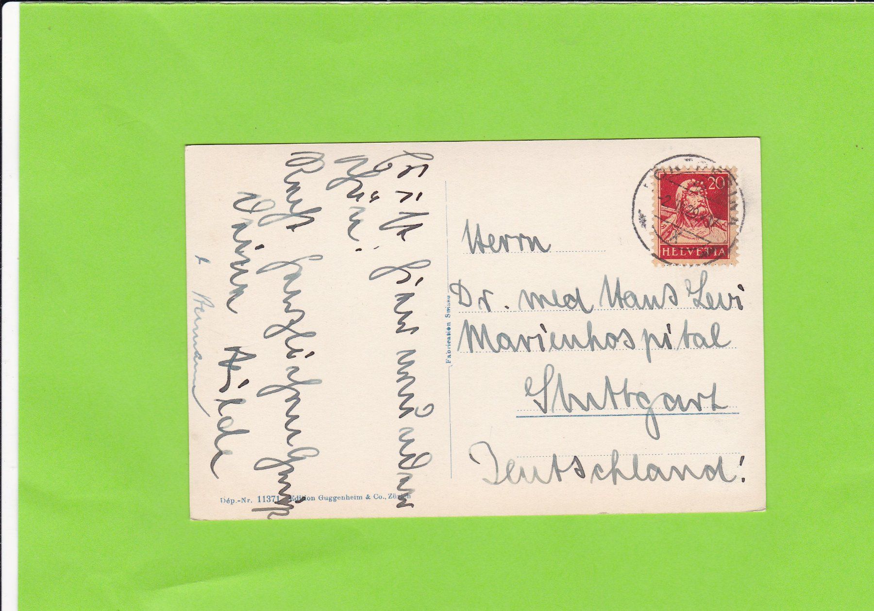 Cartoline postali: Pontresina – Usato da St. Peterzell venduto da neckertal 1