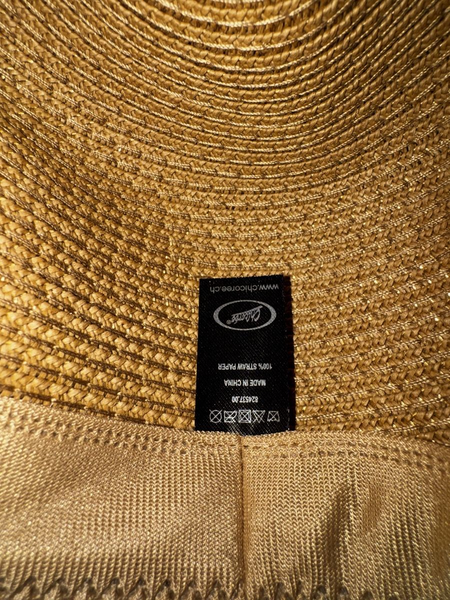 Chapeaux, bonnets & casquettes: Strohhut mit Blumenband neu – Neuf (Voir description) à Untersiggenthal par sca_5tfk 1
