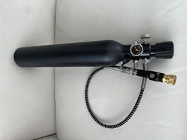 0,5l-Flasche Co2 300 bar zum Befüllen von Luftdruckwaffen