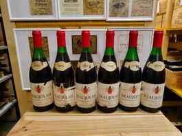 6x 1991 BEAUJOLAIS