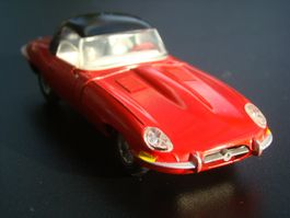 Kirk Tekno Jaguar Type E V12  rot schwarzes Verdeck rar