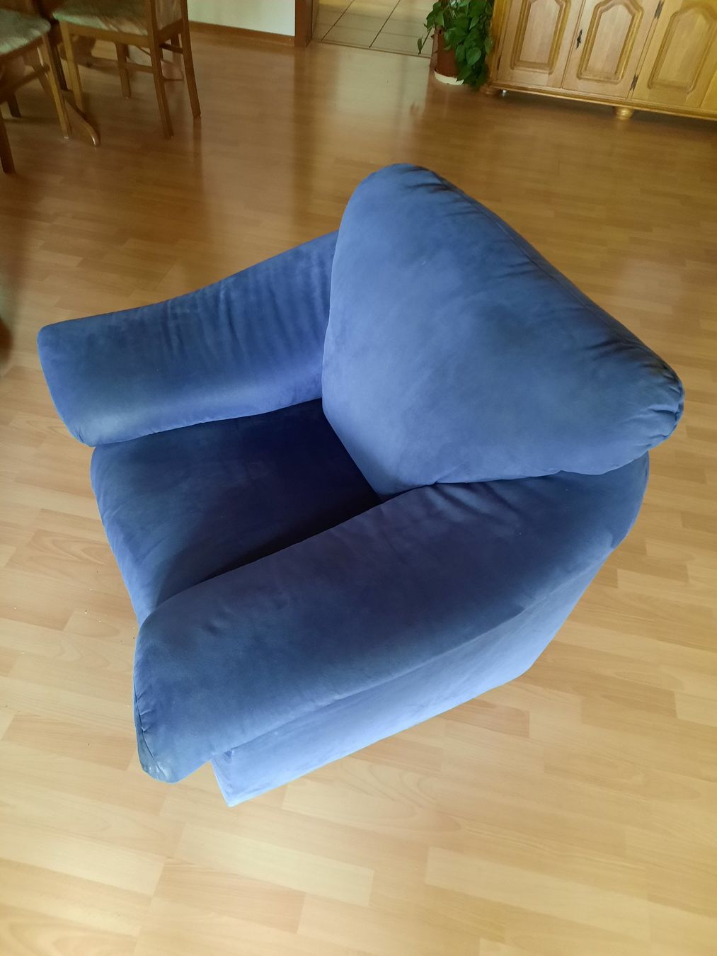 Fauteuils: Sessel blau Stoff – D'occasion à Kirchleerau par pospets 1