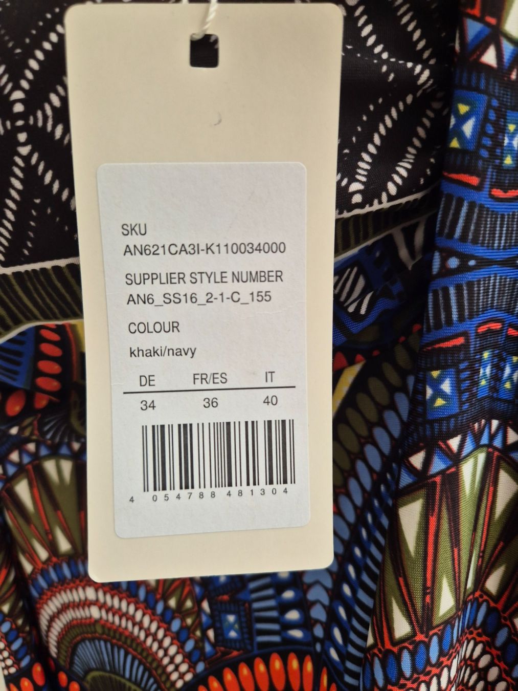 Anna Field Vestiti: Maxikleid gemustert mit Neckholder Anna Field Neu – Nuovo (secondo la descrizione) da Vallon venduto da Penny31 3