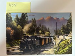 Ansichtskarte Brünigbahn mit Zug, 1912