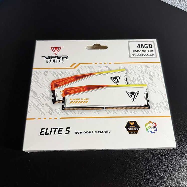 Patriot DDR5 PC6000 48 Go (2x24) Viper Gaming RGB (Neuf avec emballage ...