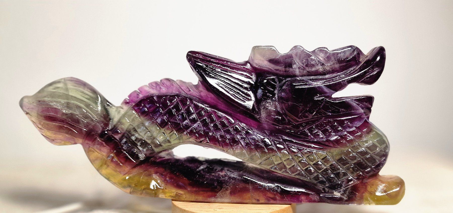 Mineralien & Heilsteine: Fluorit Chinesischer Drache 480g – Neu (gemäss Beschreibung) aus Matzingen von Shay_Crystalz 1