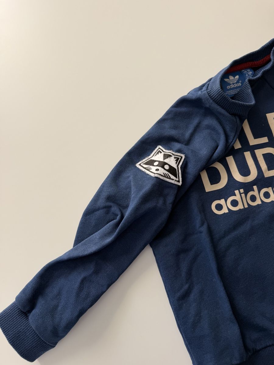 Adidas Pullover & Sweatshirts: Blauer, cooler Adidaspullover (98) – Gebraucht aus Zürich von Riiinchen 1
