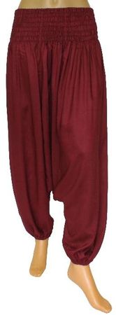 Pumphose Sarouelhose Aladinhose Haremshose aus Viskose