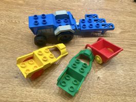 Lego Duplo Traktor mit Pflug