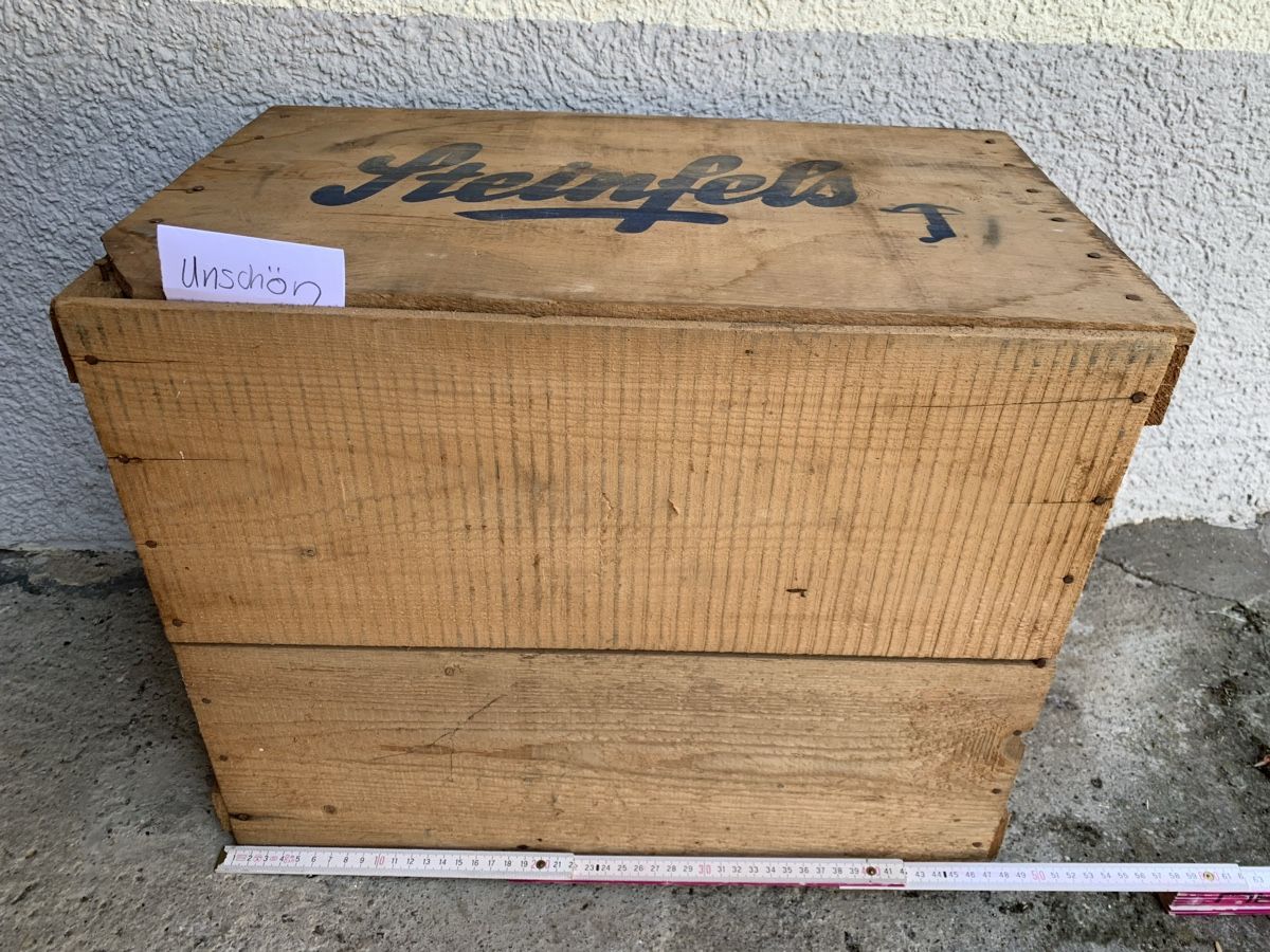 Casse di trasporto: Seifenholzkiste Friedrich Steinfels – Usato da Egg b. Zürich venduto da ohtannenbaum 4