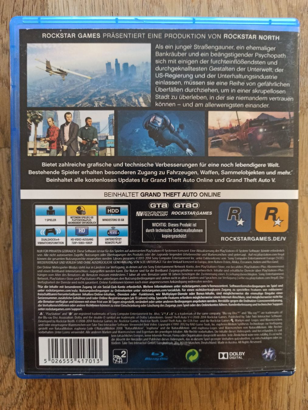 Giochi: Grand Theft Auto 5 - GTA V - PS4 / PS5 – Usato da Oberweningen venduto da mar_87mx 1