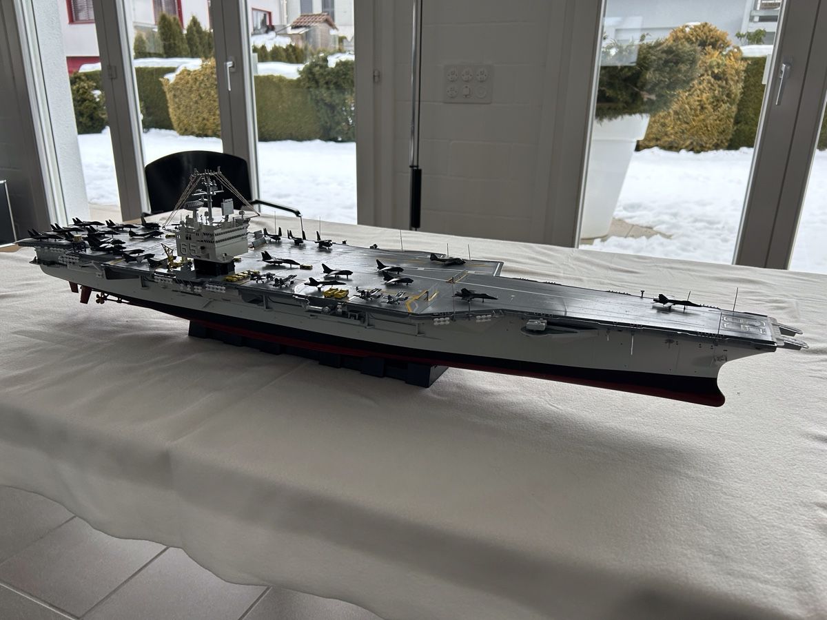 Tamiya Kit di modellismo & Modellini statici: Flugzeugträger Enterprise 1:350, Standmodell – Nuovo (secondo la descrizione) da Bennau venduto da skh01