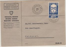 Militärbrief 2.Wk Mit Soldatenmarke