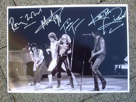 EINMALIG TOP RARITÄT Ron Wood+Mick Jagger+Tina Turner+K.Rich