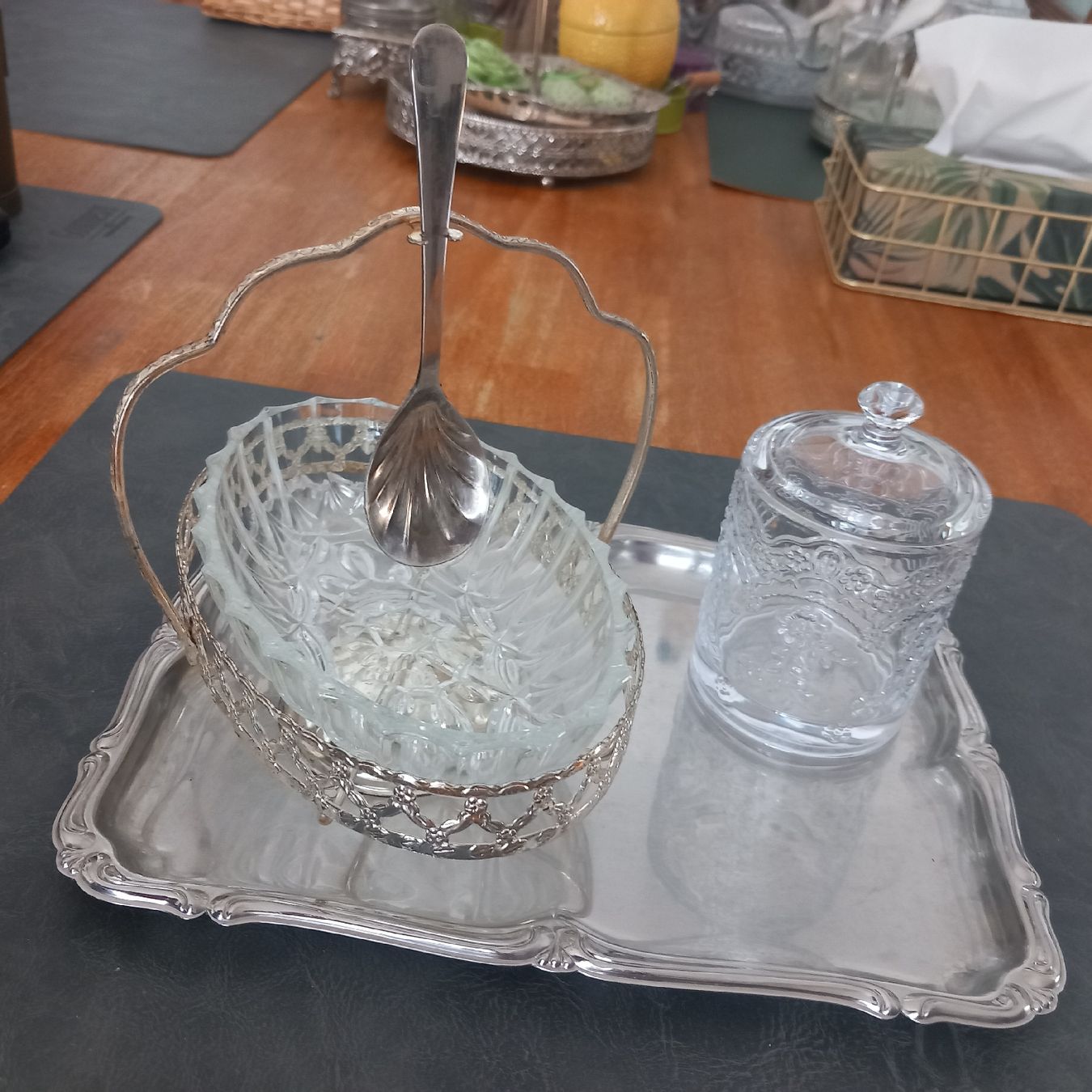 Bicchieri: Mega Trio : Anbiete Schale / Glas Dose / Plateau – Usato da Aegerten venduto da gismolini 3