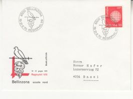 Sonderstempel S. 734 Regiophil Bellinzona