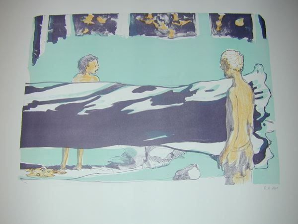 Arts picturaux & lithographies: Richter bild Signiert rarität – D'occasion à Welschenrohr par Regool