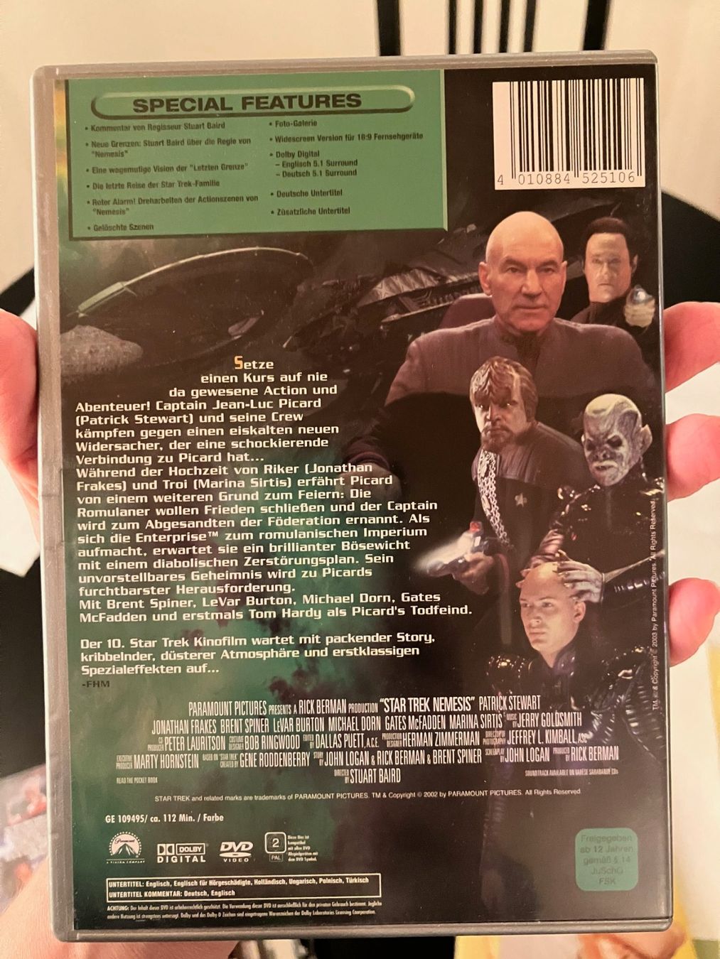 Tutti i DVDs: DVD Star Trek Nemesis – Usato da Thun venduto da Rebeccat 1
