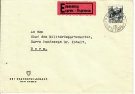 Express Officiel an Bundesrat Dr. Kobelt - Telegraph Bern