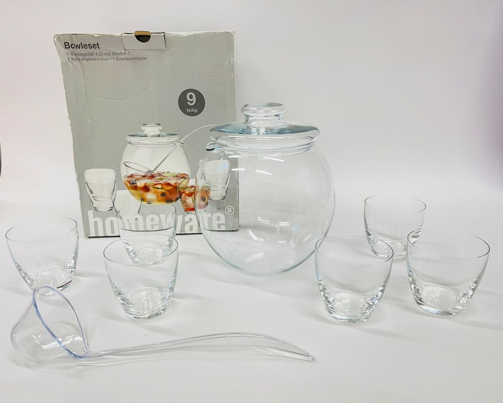 Set di piatti: Original Bowle-Set 9-teilig,Top Zustand – Nuovo (secondo la descrizione) da Olten venduto da ELHANDEL