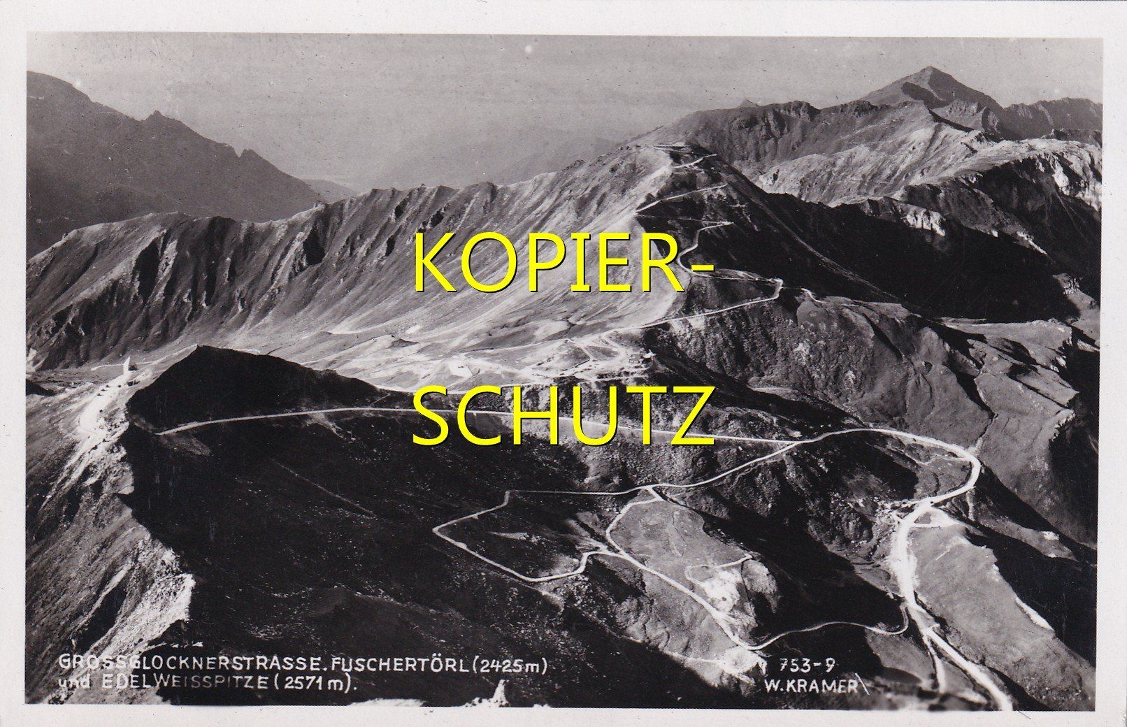 Cartoline postali: Grossglockner-Strasse, Fischertörl /bc – Usato da Hombrechtikon venduto da Rudolf07