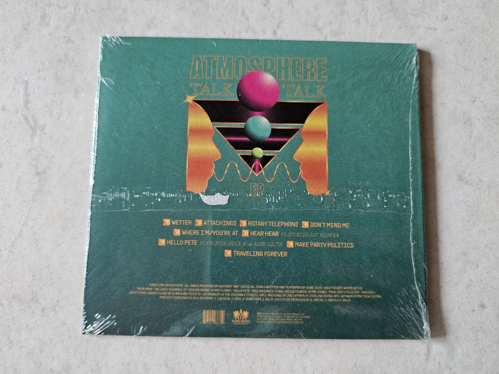 CD: Atmosphere  -  Talk Talk EP  /  Fabrikneu – Nuovo e nell'imballaggio originale da Schneisingen venduto da backstore24 1