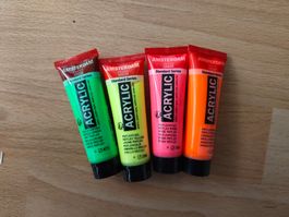 Acrylfarben Amsterdam Neonfarben set 20ml