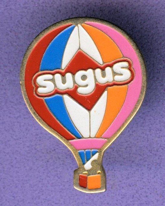 Sugus Plaketten & Abzeichen: sugus   Ballon – Gebraucht aus Winterthur von Sammleroase