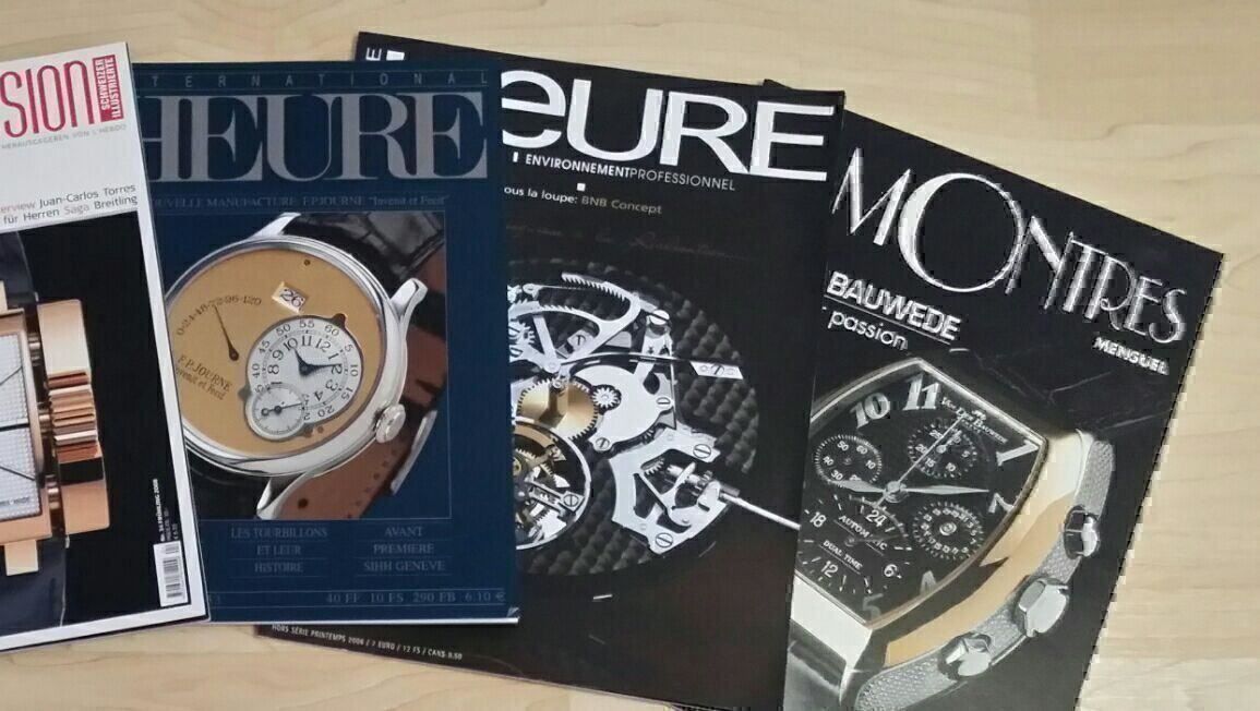 Riviste & Magazine: 5 Stück Uhrenmagazine – Usato da Gossau ZH venduto da SwissJapan 2