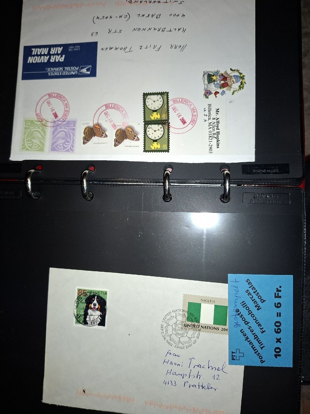 Tutti i francobolli: FDC 4er Blocks Sammlung / Div mit Album – Usato da Balgach venduto da SIMEON27 1