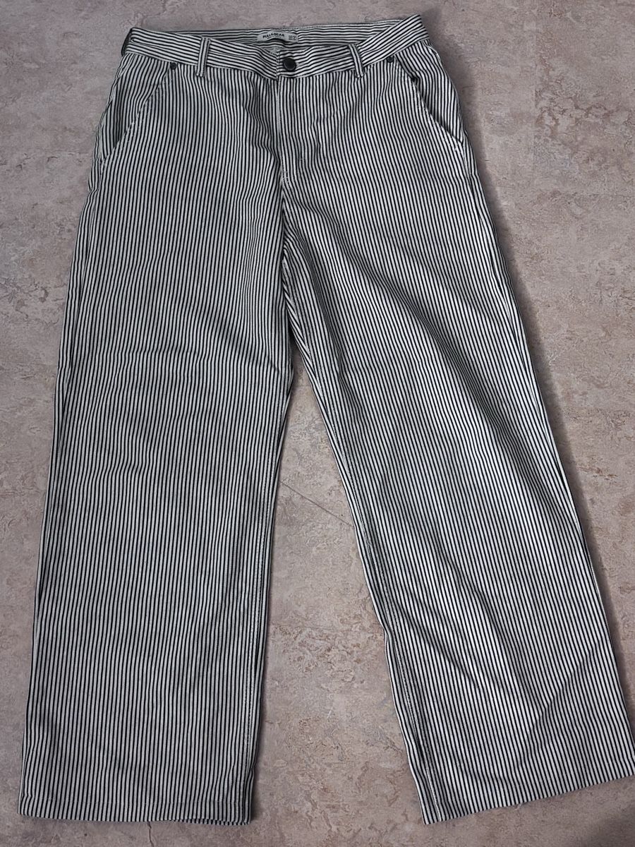 Pull&Bear Pantaloni: Hose Pull and Bear gestreift, Wide leg, Gr. 40 – Usato da Dörflingen venduto da liviaaa.w
