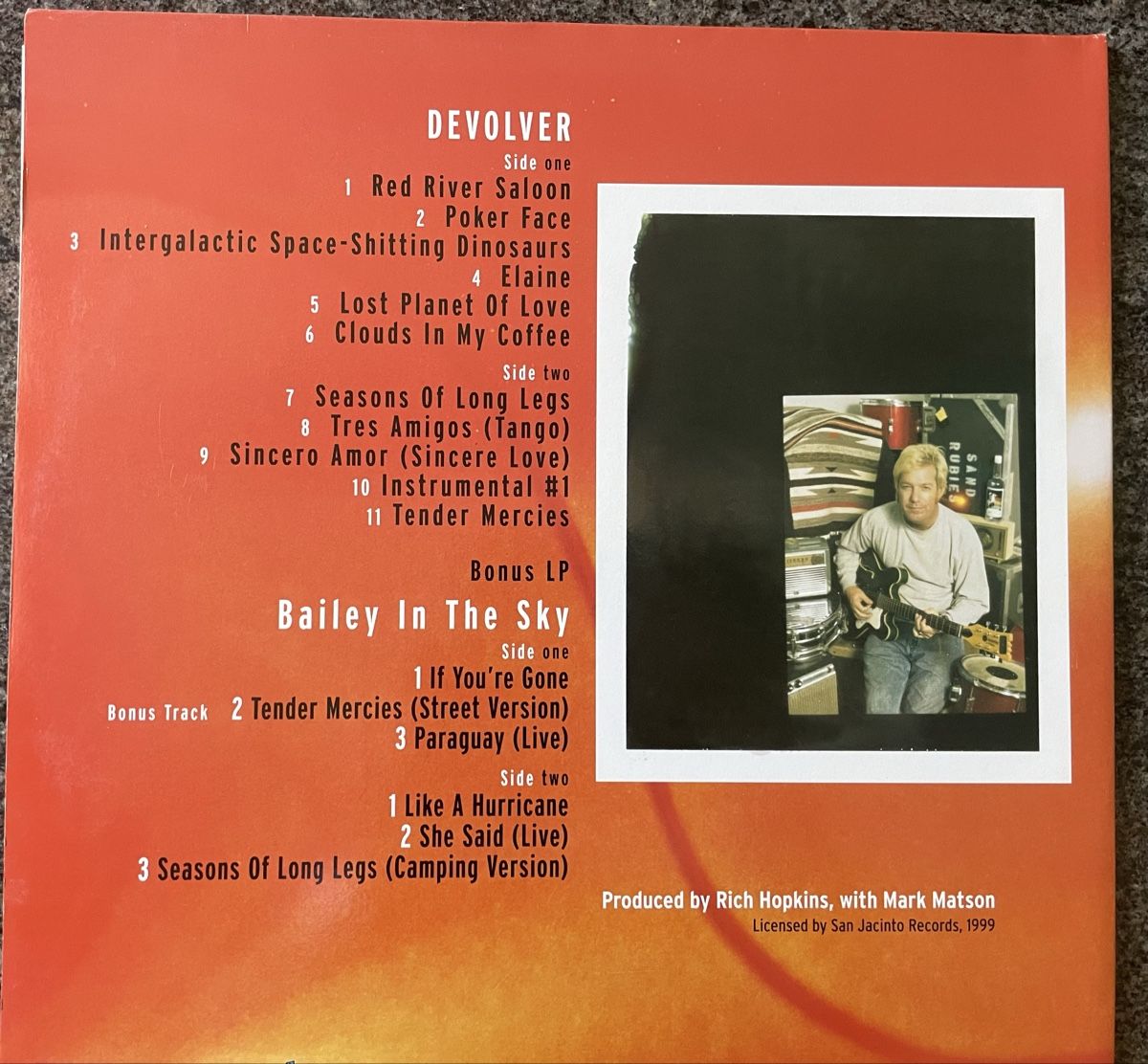 Dischi in vinile: Rich Hopkins & Luminarios - Devolver - Vinyl Lp – Usato da Olten venduto da Bluespapst 2