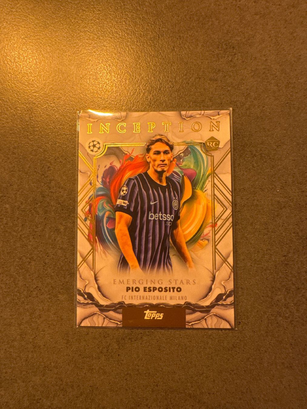 Topps Carte collezionabili: Topps Inception Pio Esposito RC – Nuovo (secondo la descrizione) da Winterthur venduto da Fischinho