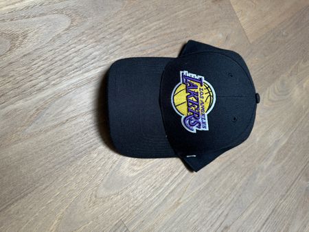LA Lakers NBA Cap schwarz weiss Grösse verstellbar