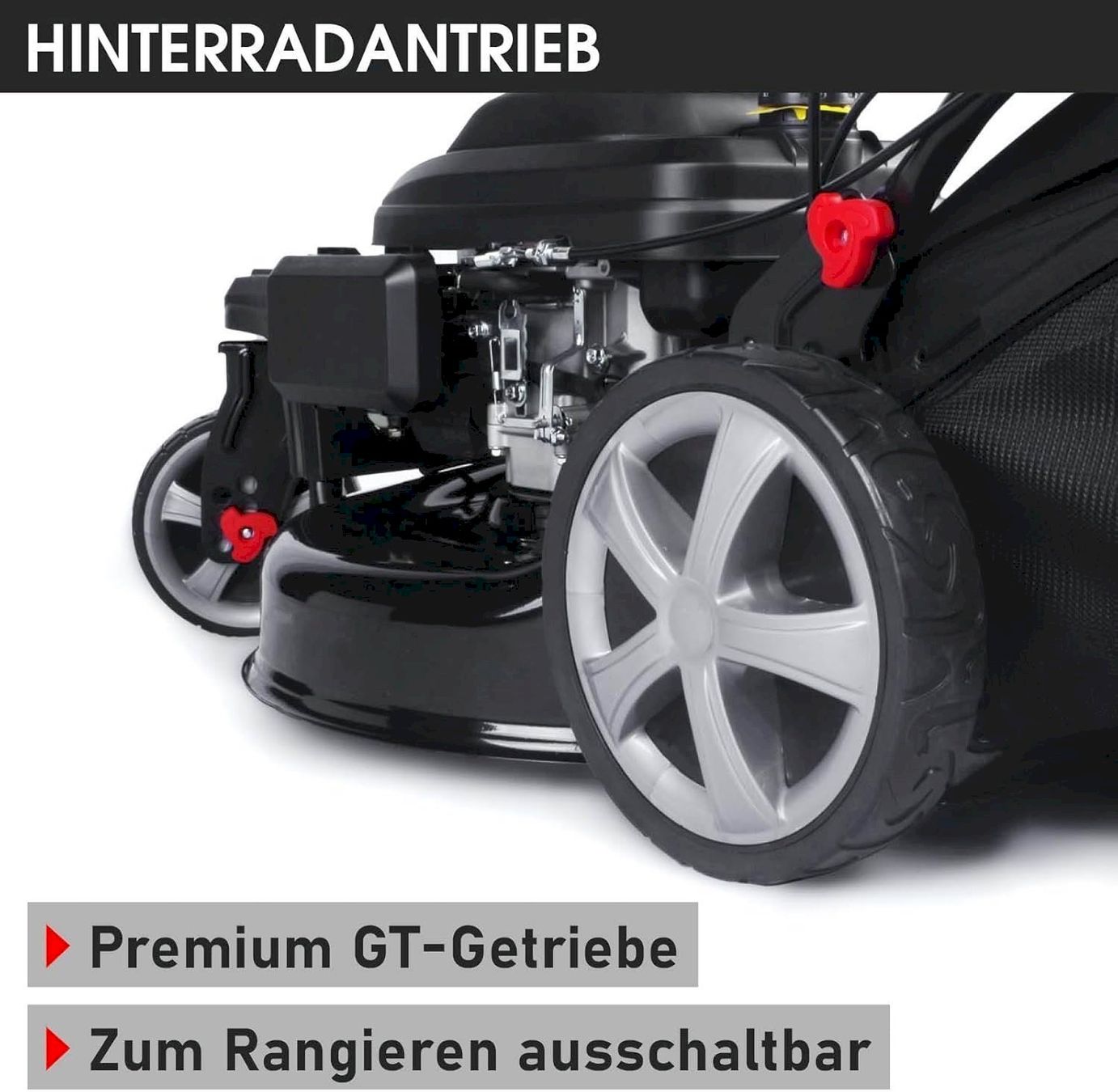 Tagliaerba: BRAST Trike E-START Benzin Rasenmäher – Nuovo e nell'imballaggio originale da Bottighofen venduto da zaap 8