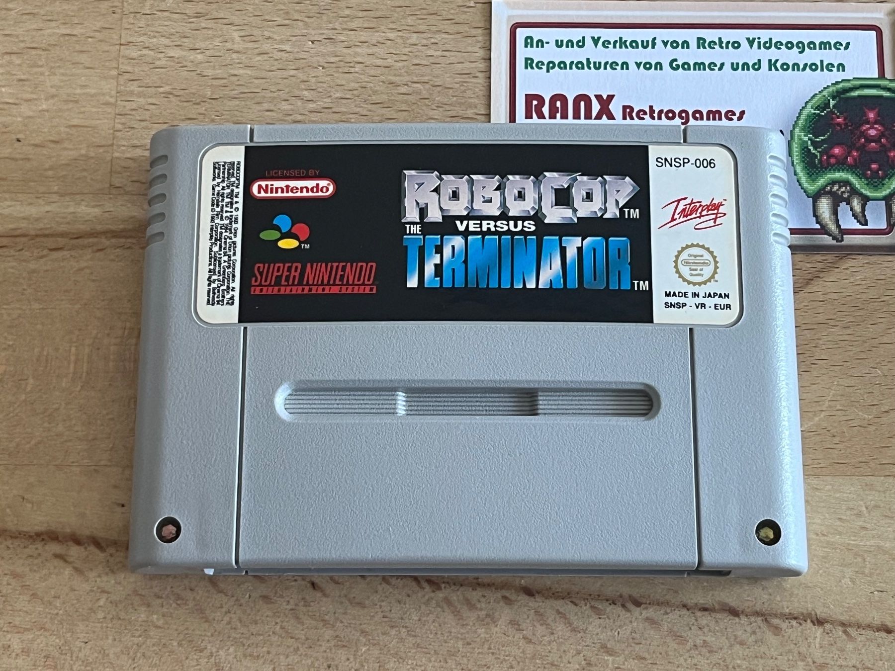 Nintendo Giochi: Robocop versus The Terminator, original, SNES Spielmodul – Usato da Thalwil venduto da ranx