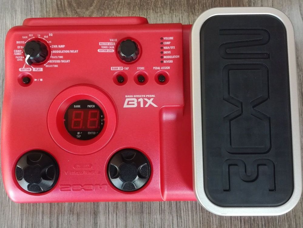 zoom bass effects pedal B1X Kaufen auf Ricardo