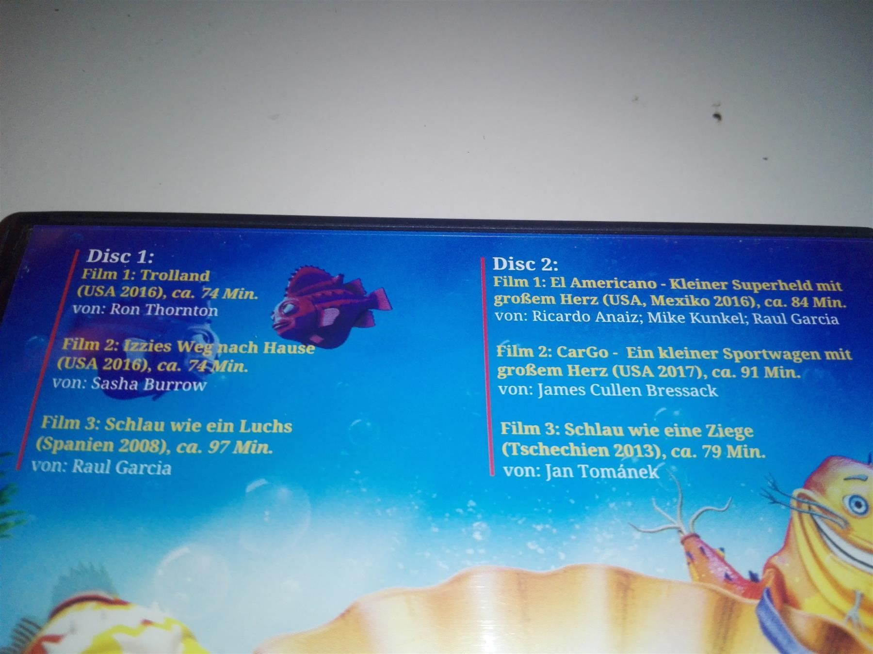 Tutti i DVDs: Die grosse Animationsbox  (6-Trickfilmen) – Usato da St. Gallen venduto da elk2021 3